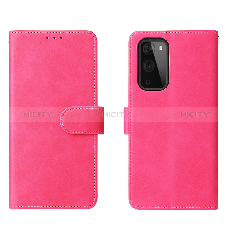 Handytasche Stand Schutzhülle Flip Leder Hülle L01Z für OnePlus 9 Pro 5G Pink Plus