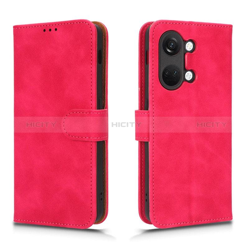 Handytasche Stand Schutzhülle Flip Leder Hülle L01Z für OnePlus Nord 3 5G Pink