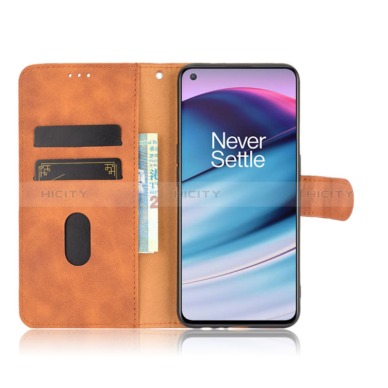 Handytasche Stand Schutzhülle Flip Leder Hülle L01Z für OnePlus Nord CE 5G groß