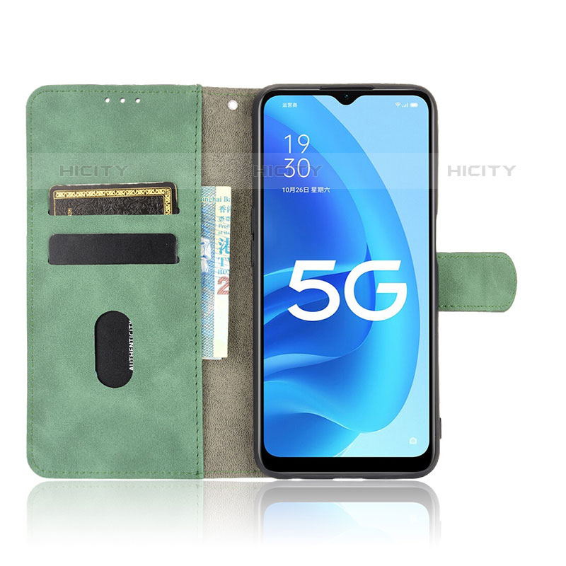 Handytasche Stand Schutzhülle Flip Leder Hülle L01Z für Oppo A53s 5G groß