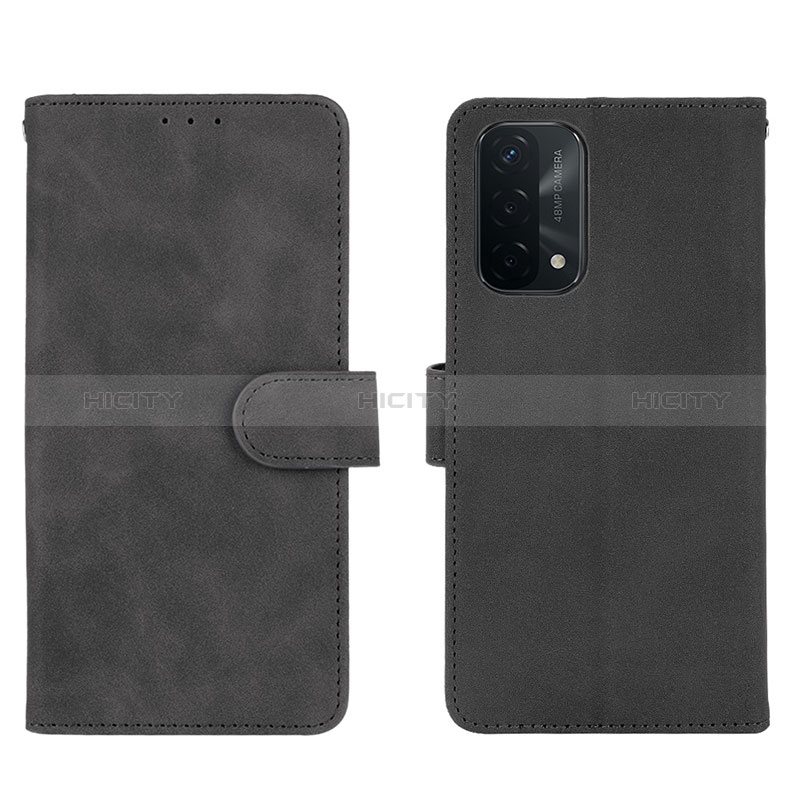 Handytasche Stand Schutzhülle Flip Leder Hülle L01Z für Oppo A54 5G groß