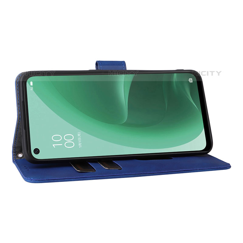 Handytasche Stand Schutzhülle Flip Leder Hülle L01Z für Oppo A55S 5G