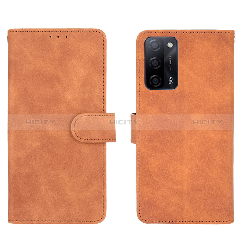 Handytasche Stand Schutzhülle Flip Leder Hülle L01Z für Oppo A56 5G groß