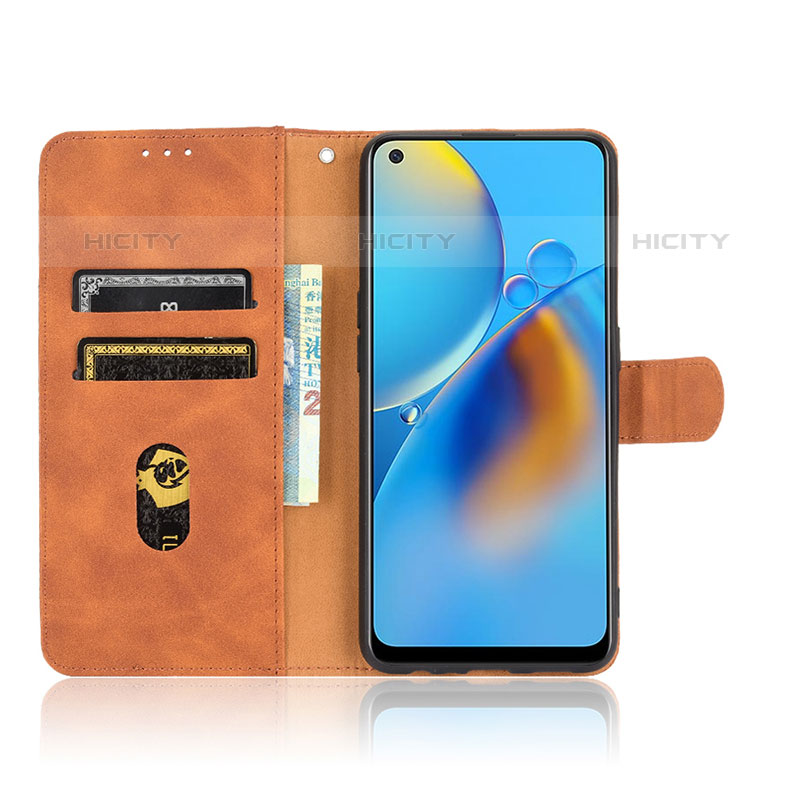 Handytasche Stand Schutzhülle Flip Leder Hülle L01Z für Oppo A74 4G