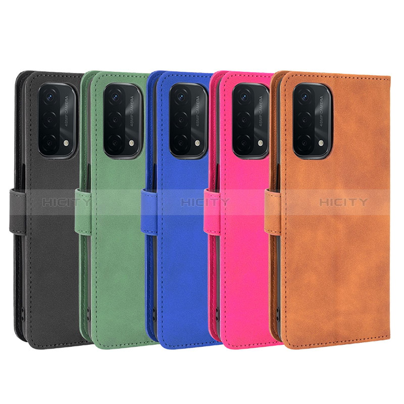 Handytasche Stand Schutzhülle Flip Leder Hülle L01Z für Oppo A74 5G groß