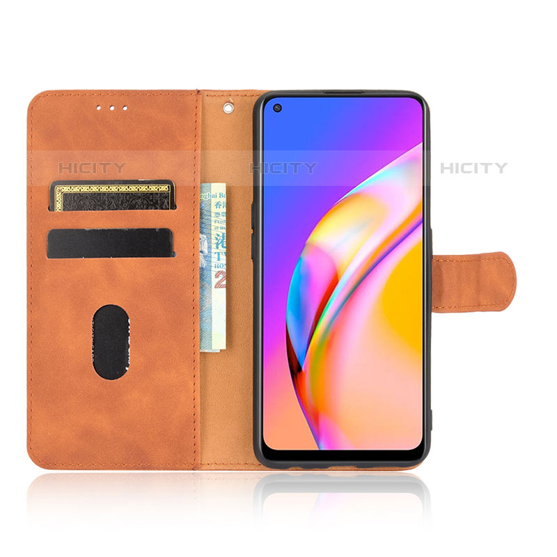 Handytasche Stand Schutzhülle Flip Leder Hülle L01Z für Oppo A94 5G groß