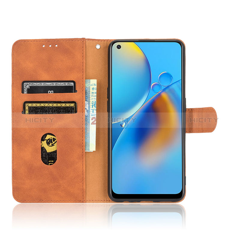 Handytasche Stand Schutzhülle Flip Leder Hülle L01Z für Oppo F19 groß