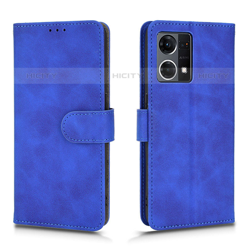 Handytasche Stand Schutzhülle Flip Leder Hülle L01Z für Oppo F21 Pro 4G groß