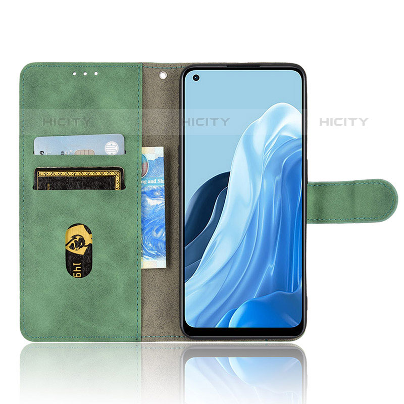 Handytasche Stand Schutzhülle Flip Leder Hülle L01Z für Oppo F21 Pro 4G groß