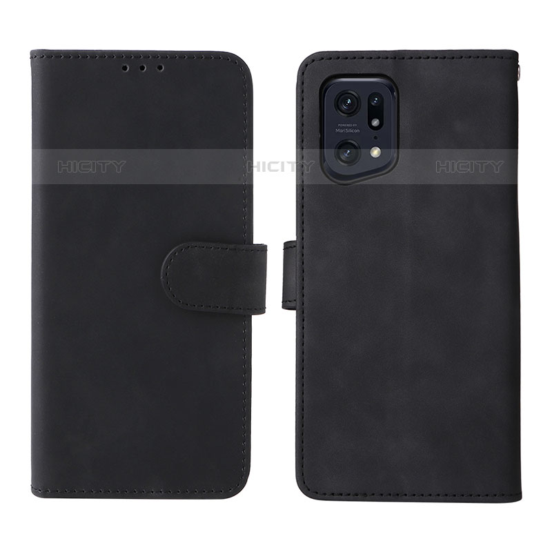 Handytasche Stand Schutzhülle Flip Leder Hülle L01Z für Oppo Find X5 Pro 5G