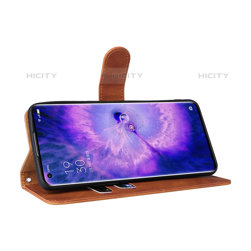 Handytasche Stand Schutzhülle Flip Leder Hülle L01Z für Oppo Find X5 Pro 5G