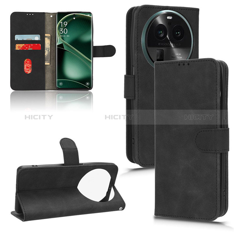 Handytasche Stand Schutzhülle Flip Leder Hülle L01Z für Oppo Find X6 5G