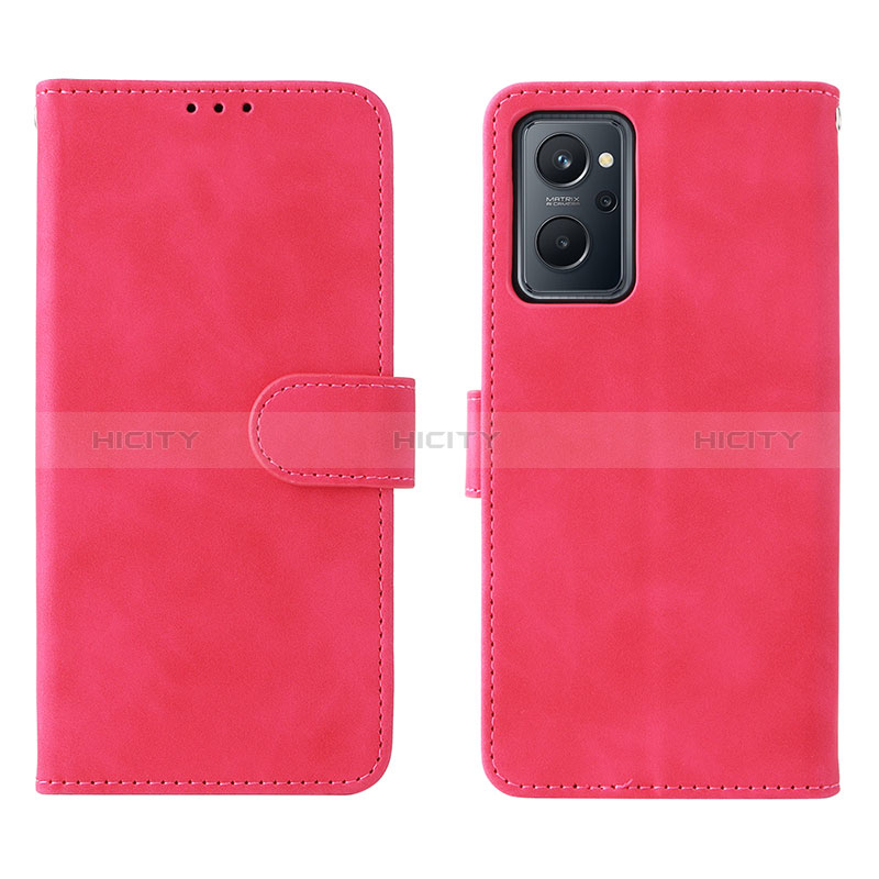 Handytasche Stand Schutzhülle Flip Leder Hülle L01Z für Oppo K10 4G Pink