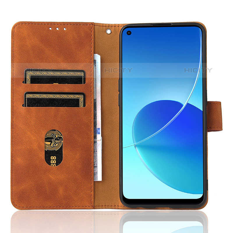 Handytasche Stand Schutzhülle Flip Leder Hülle L01Z für Oppo Reno6 Z 5G groß