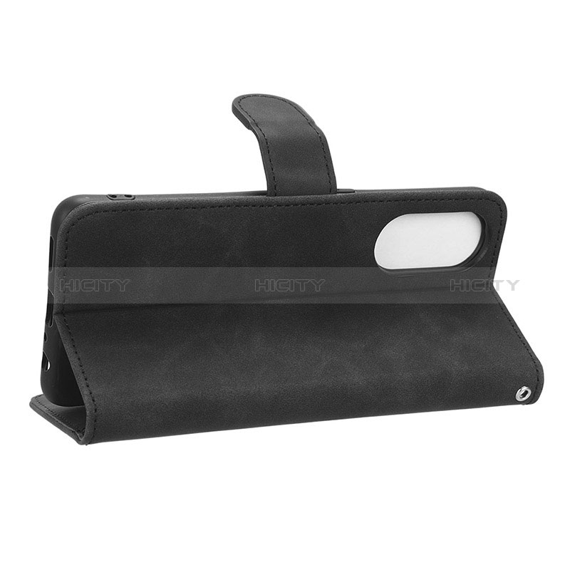 Handytasche Stand Schutzhülle Flip Leder Hülle L01Z für Oppo Reno8 T 4G