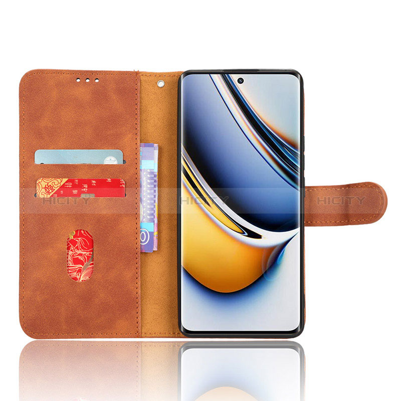 Handytasche Stand Schutzhülle Flip Leder Hülle L01Z für Realme 11 Pro 5G groß