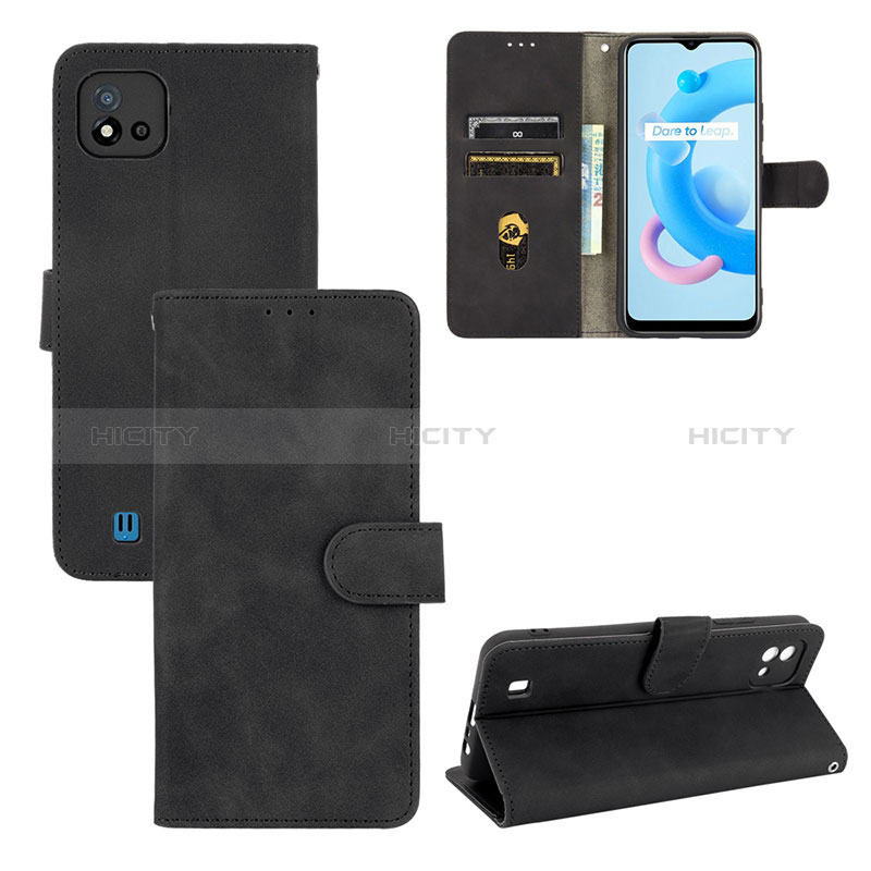 Handytasche Stand Schutzhülle Flip Leder Hülle L01Z für Realme C11 (2021)