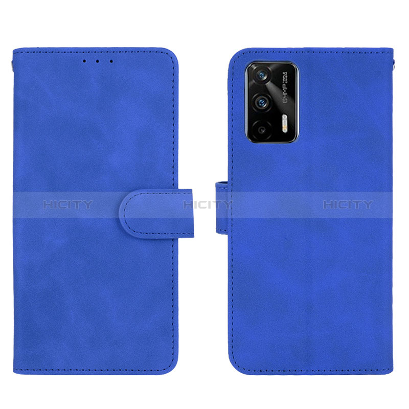 Handytasche Stand Schutzhülle Flip Leder Hülle L01Z für Realme GT 5G Blau