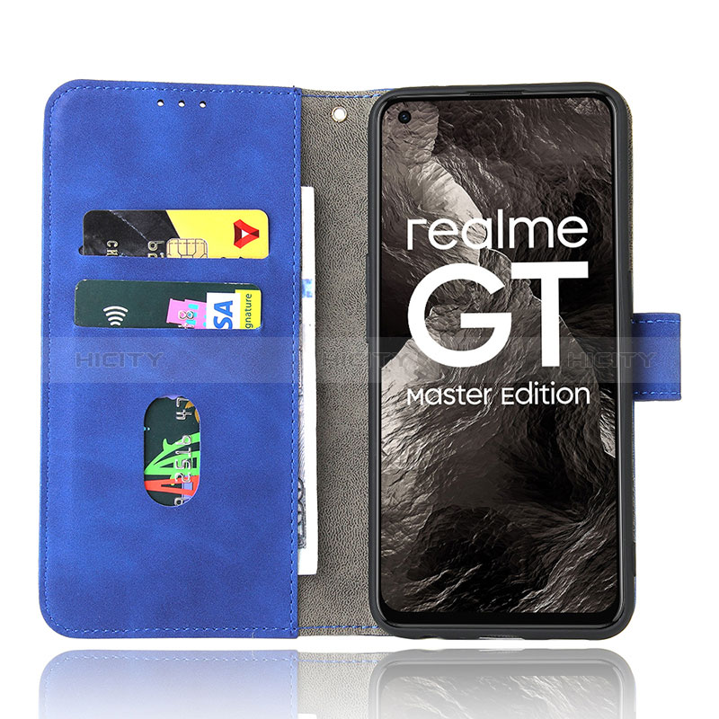 Handytasche Stand Schutzhülle Flip Leder Hülle L01Z für Realme GT Master 5G