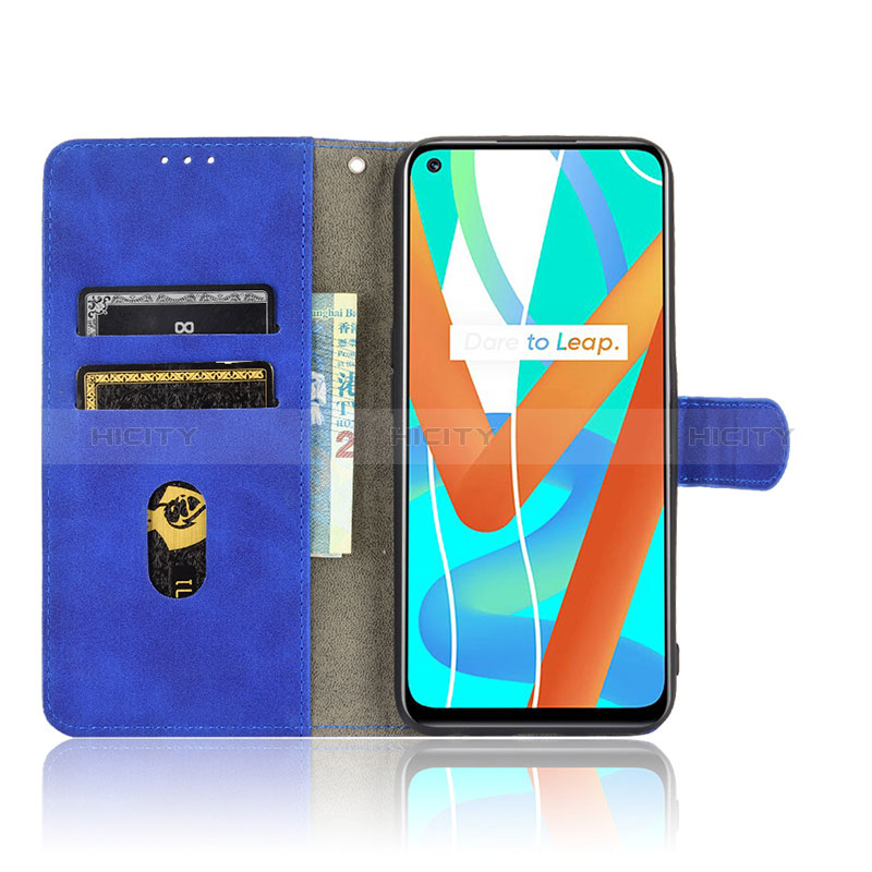 Handytasche Stand Schutzhülle Flip Leder Hülle L01Z für Realme Q3i 5G