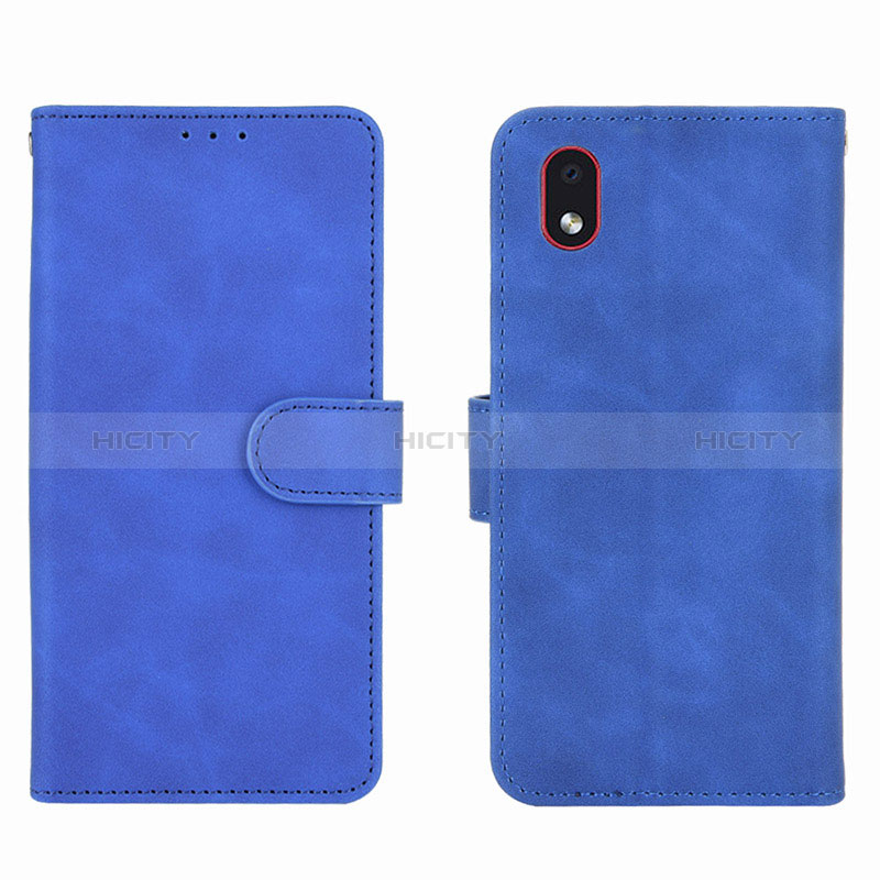 Handytasche Stand Schutzhülle Flip Leder Hülle L01Z für Samsung Galaxy A01 Core