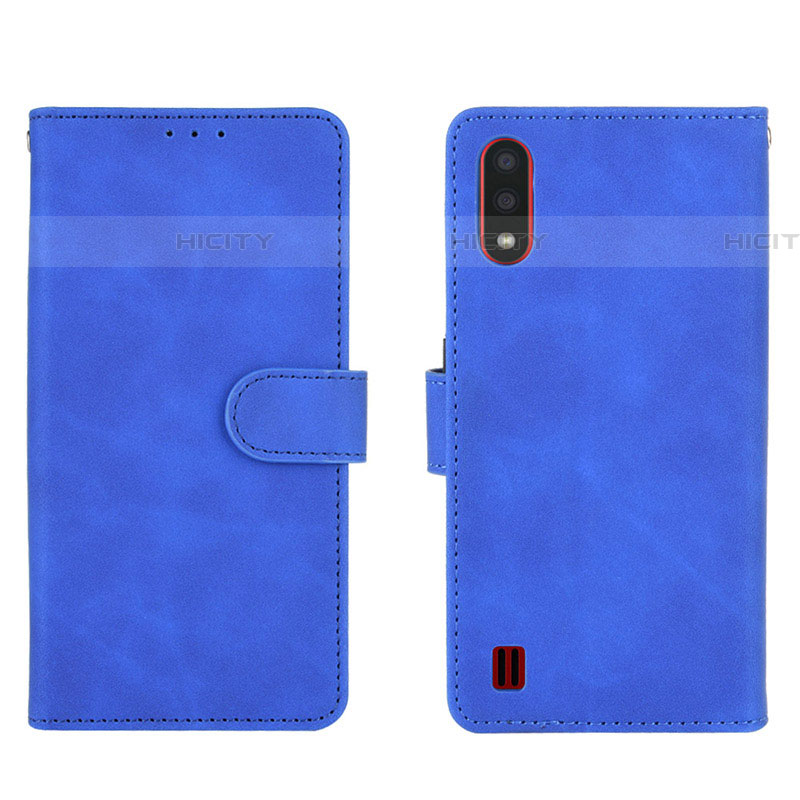 Handytasche Stand Schutzhülle Flip Leder Hülle L01Z für Samsung Galaxy A01 SM-A015