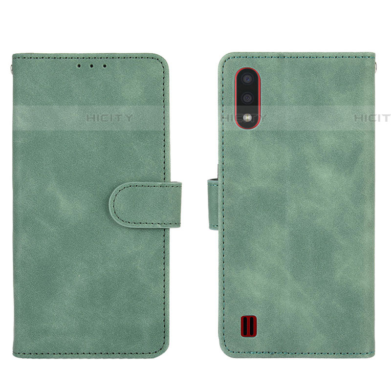 Handytasche Stand Schutzhülle Flip Leder Hülle L01Z für Samsung Galaxy A01 SM-A015