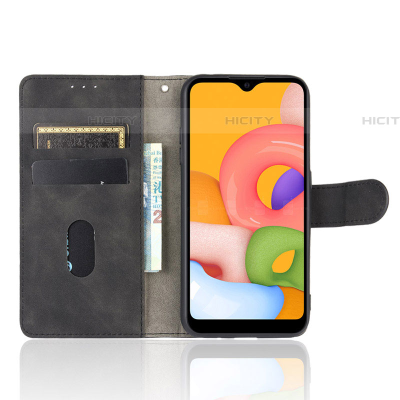 Handytasche Stand Schutzhülle Flip Leder Hülle L01Z für Samsung Galaxy A01 SM-A015