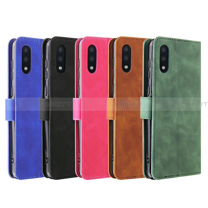 Handytasche Stand Schutzhülle Flip Leder Hülle L01Z für Samsung Galaxy A02