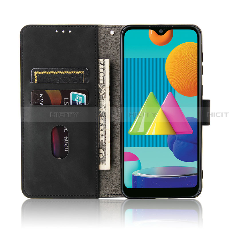 Handytasche Stand Schutzhülle Flip Leder Hülle L01Z für Samsung Galaxy A02