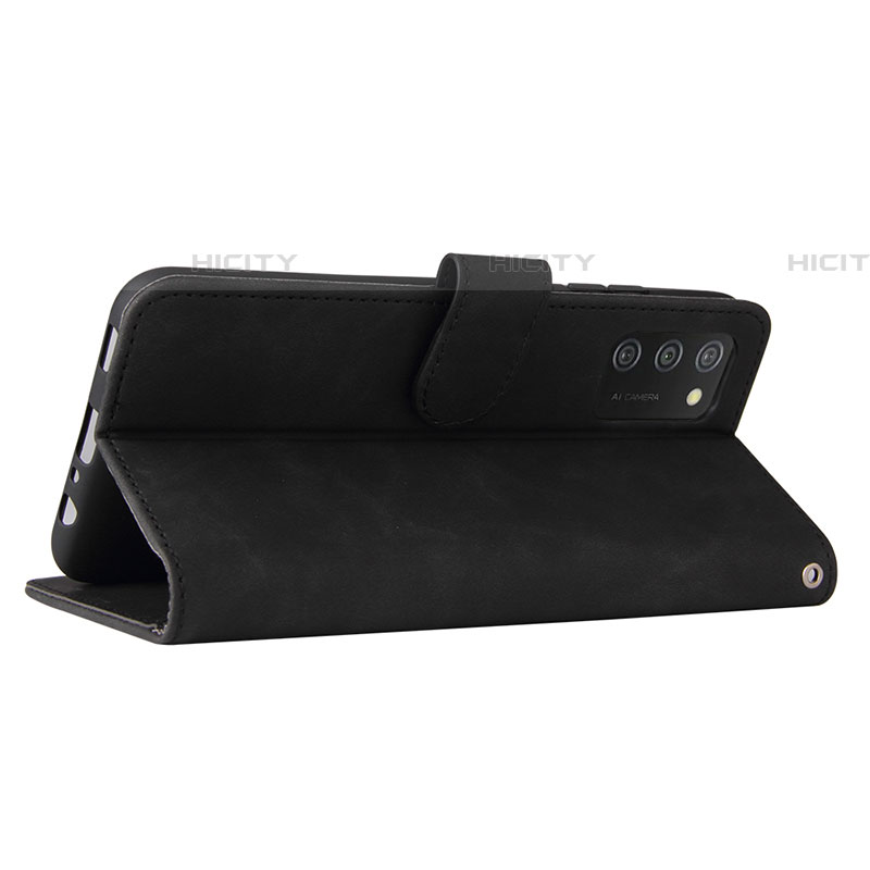 Handytasche Stand Schutzhülle Flip Leder Hülle L01Z für Samsung Galaxy A03s groß