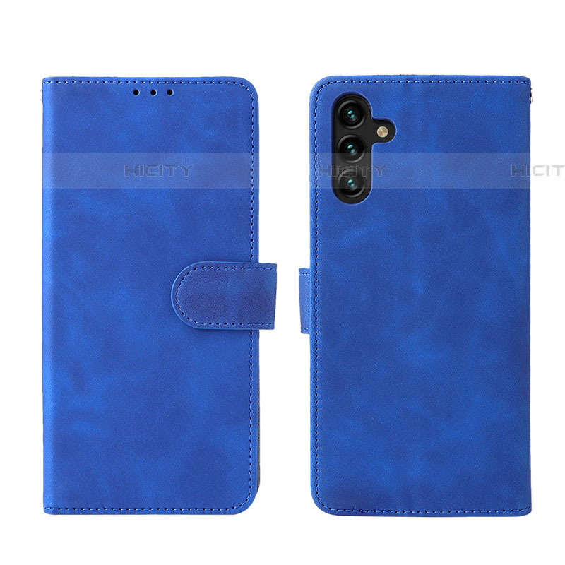 Handytasche Stand Schutzhülle Flip Leder Hülle L01Z für Samsung Galaxy A04s groß