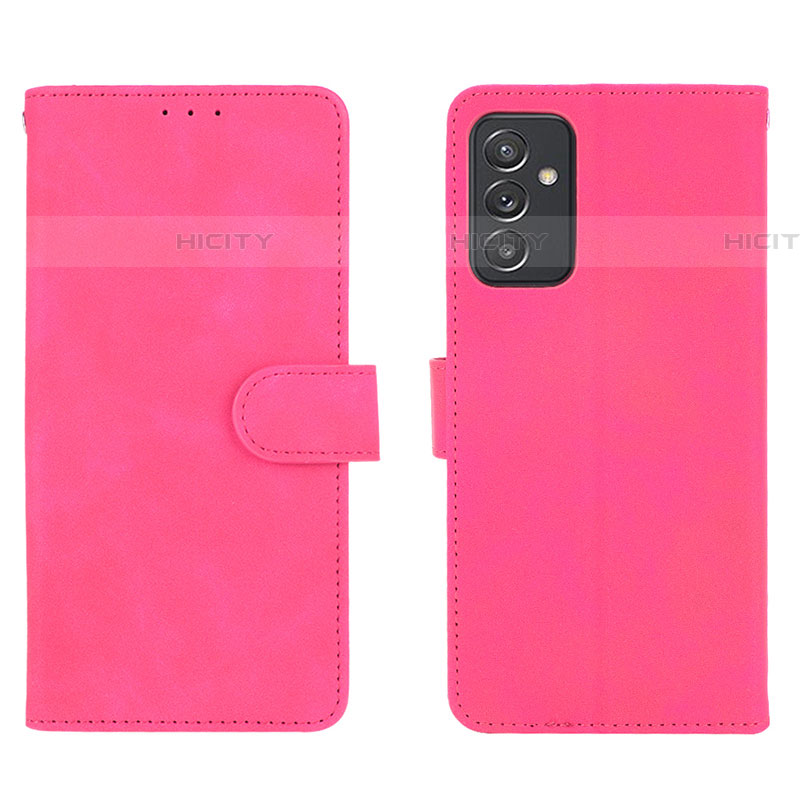 Handytasche Stand Schutzhülle Flip Leder Hülle L01Z für Samsung Galaxy A05s Pink