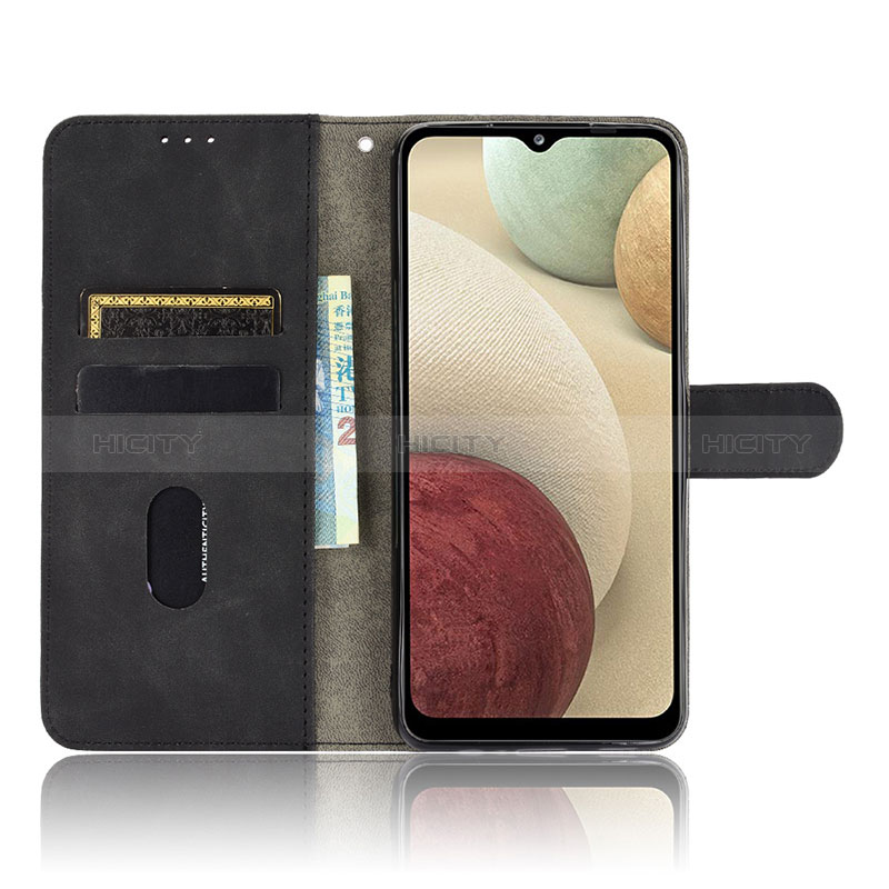 Handytasche Stand Schutzhülle Flip Leder Hülle L01Z für Samsung Galaxy A12 groß