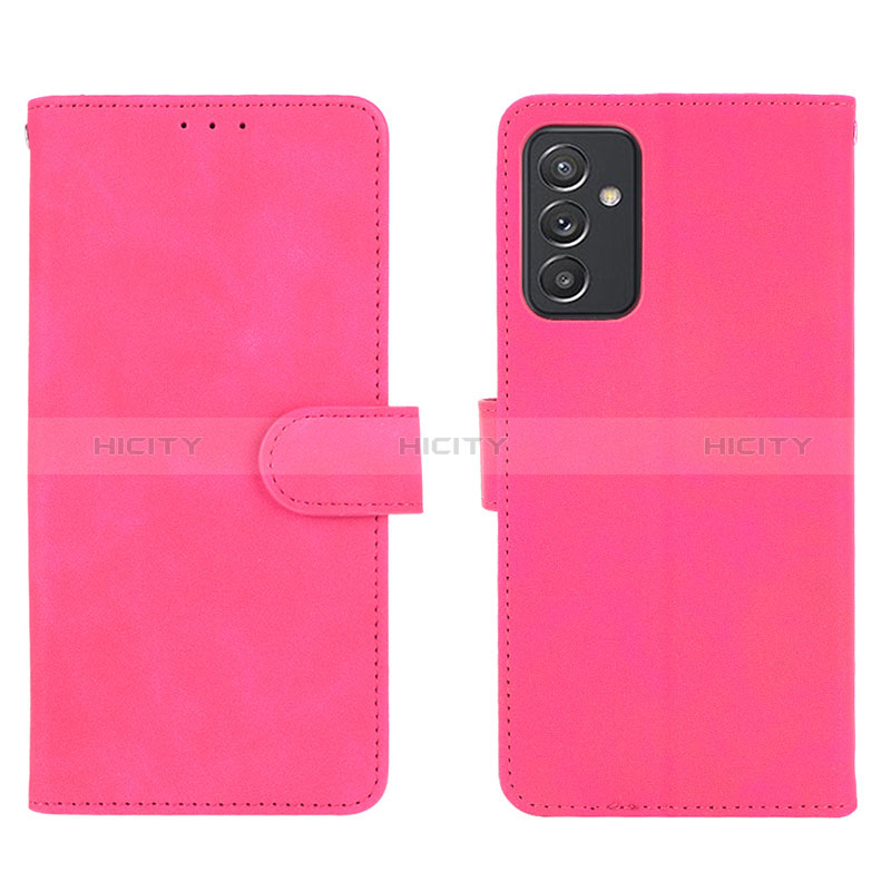 Handytasche Stand Schutzhülle Flip Leder Hülle L01Z für Samsung Galaxy A15 4G Pink Plus