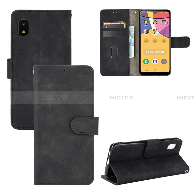 Handytasche Stand Schutzhülle Flip Leder Hülle L01Z für Samsung Galaxy A21 SC-42A