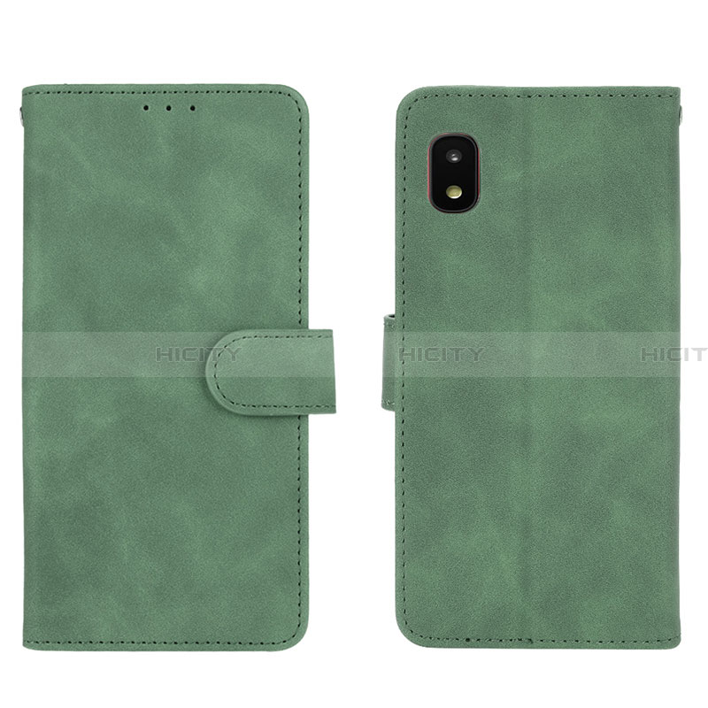 Handytasche Stand Schutzhülle Flip Leder Hülle L01Z für Samsung Galaxy A21 SC-42A