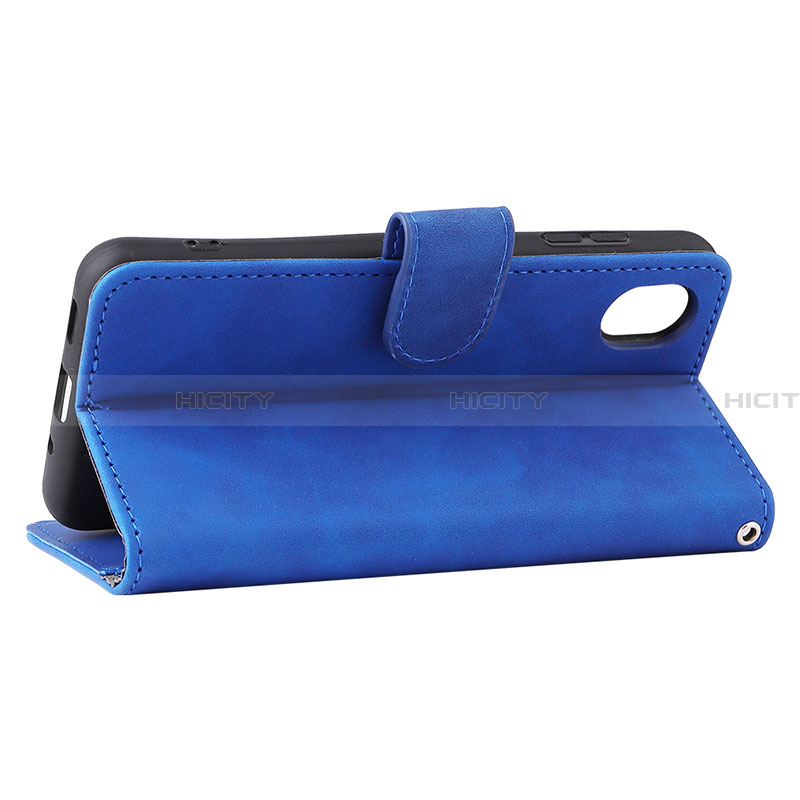 Handytasche Stand Schutzhülle Flip Leder Hülle L01Z für Samsung Galaxy A22 5G SC-56B groß