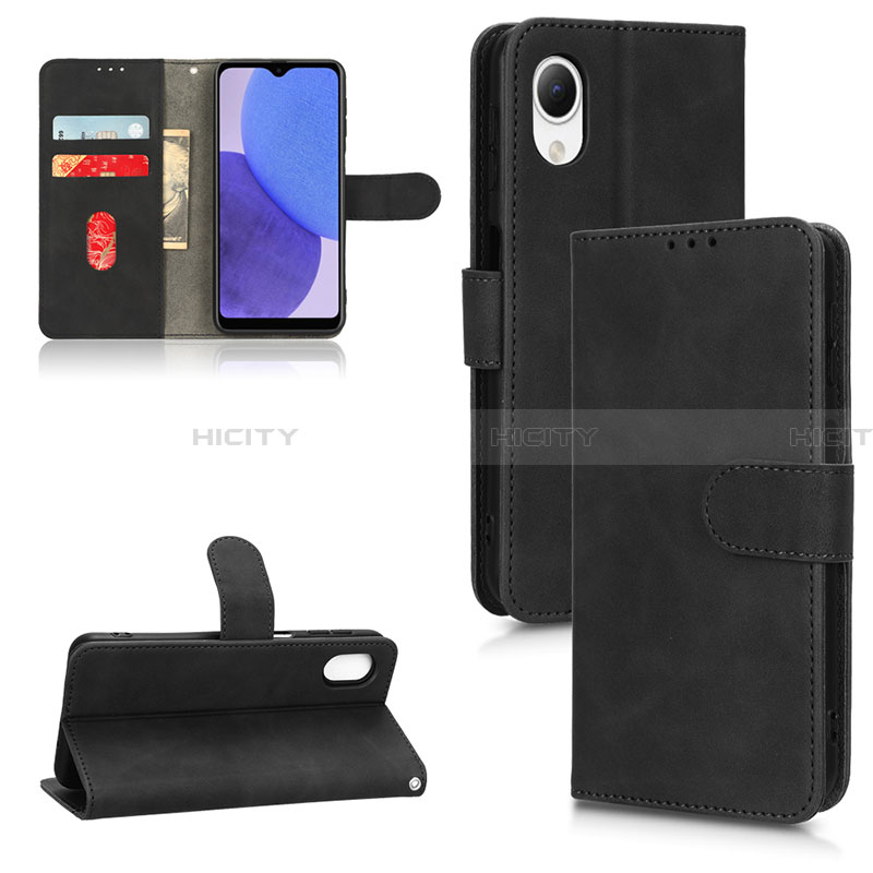 Handytasche Stand Schutzhülle Flip Leder Hülle L01Z für Samsung Galaxy A23s groß