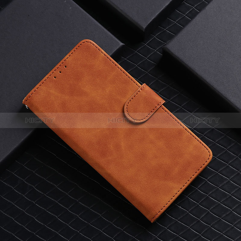 Handytasche Stand Schutzhülle Flip Leder Hülle L01Z für Samsung Galaxy A31 Braun