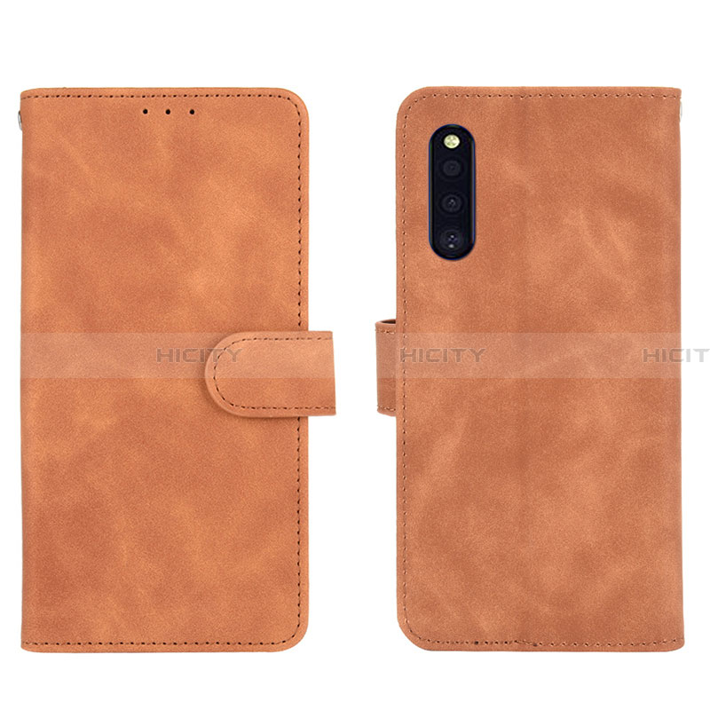 Handytasche Stand Schutzhülle Flip Leder Hülle L01Z für Samsung Galaxy A41 SC-41A groß