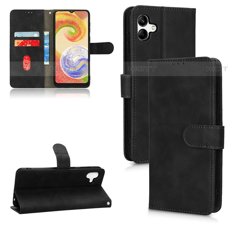 Handytasche Stand Schutzhülle Flip Leder Hülle L01Z für Samsung Galaxy F04 groß