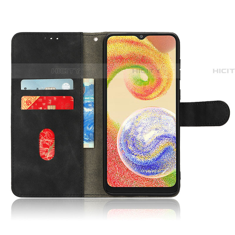 Handytasche Stand Schutzhülle Flip Leder Hülle L01Z für Samsung Galaxy F04 groß