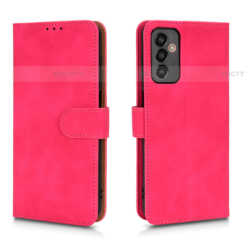 Handytasche Stand Schutzhülle Flip Leder Hülle L01Z für Samsung Galaxy F13 4G Pink