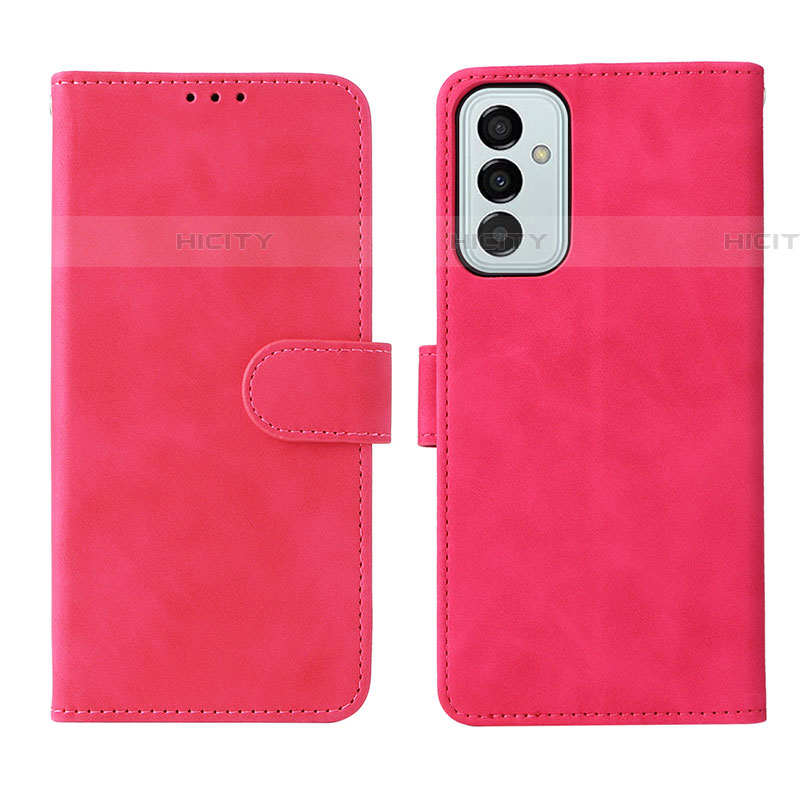 Handytasche Stand Schutzhülle Flip Leder Hülle L01Z für Samsung Galaxy F23 5G Pink