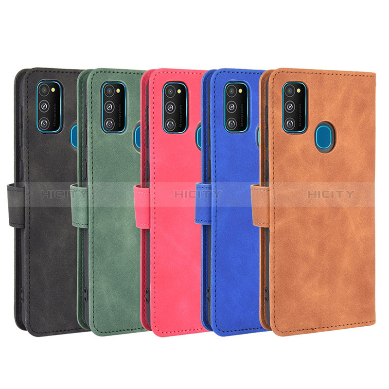 Handytasche Stand Schutzhülle Flip Leder Hülle L01Z für Samsung Galaxy M30s