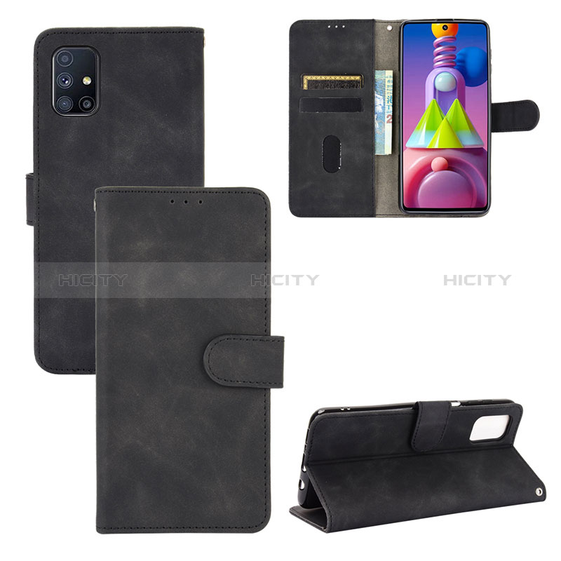 Handytasche Stand Schutzhülle Flip Leder Hülle L01Z für Samsung Galaxy M51