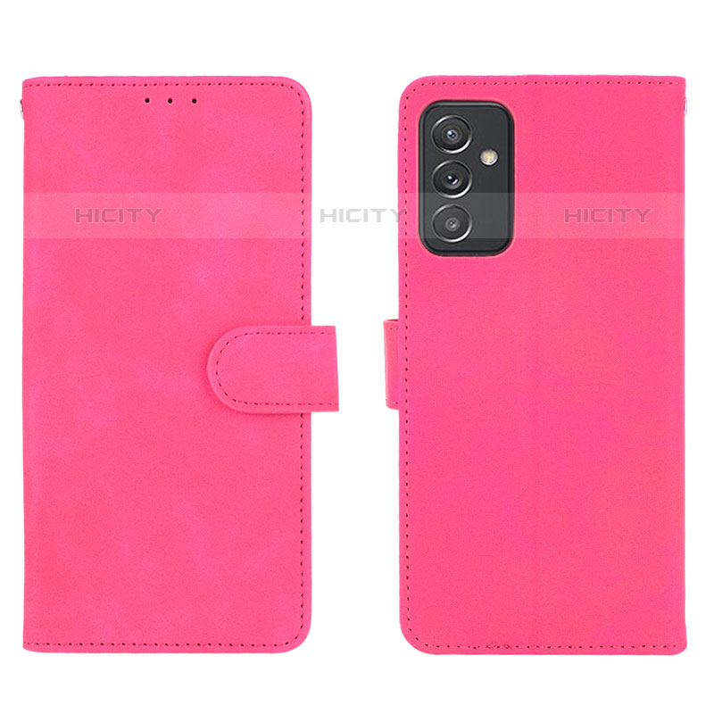 Handytasche Stand Schutzhülle Flip Leder Hülle L01Z für Samsung Galaxy Quantum2 5G Pink Plus