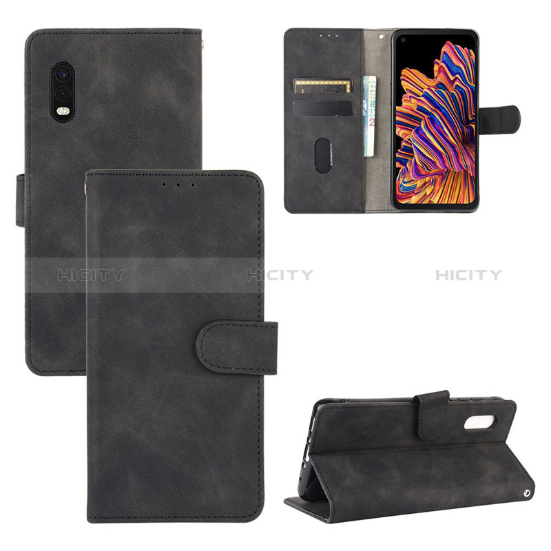 Handytasche Stand Schutzhülle Flip Leder Hülle L01Z für Samsung Galaxy XCover Pro