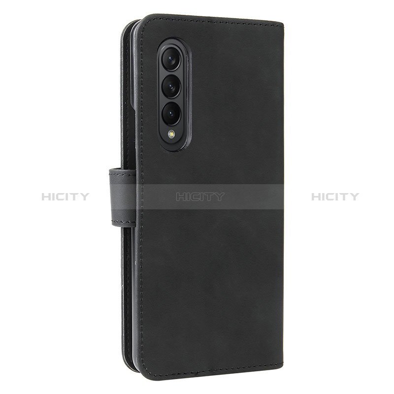 Handytasche Stand Schutzhülle Flip Leder Hülle L01Z für Samsung Galaxy Z Fold3 5G groß